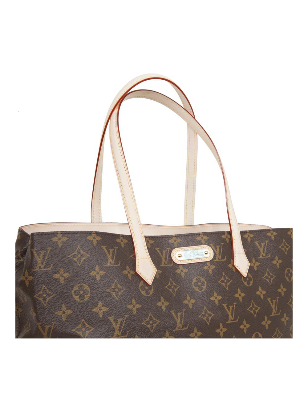 Sac Wilshire LOUIS VUITTON cuir monogram MM