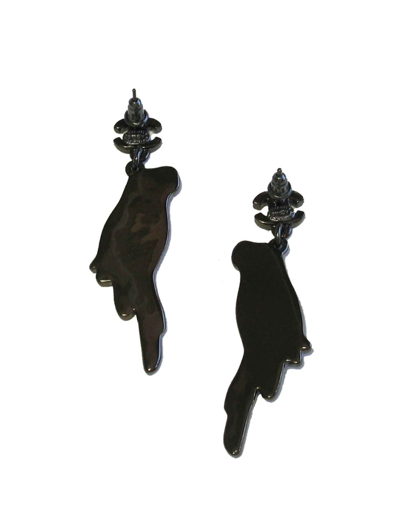 Boucles d'oreille clous CHANEL 