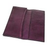 porte-cartes BERLUTI cuir lisse violet foncé