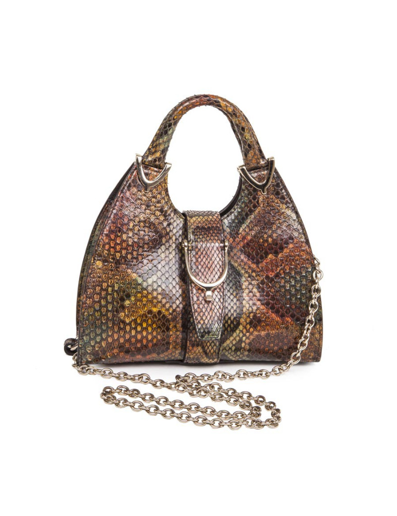 Sac GUCCI en python vert