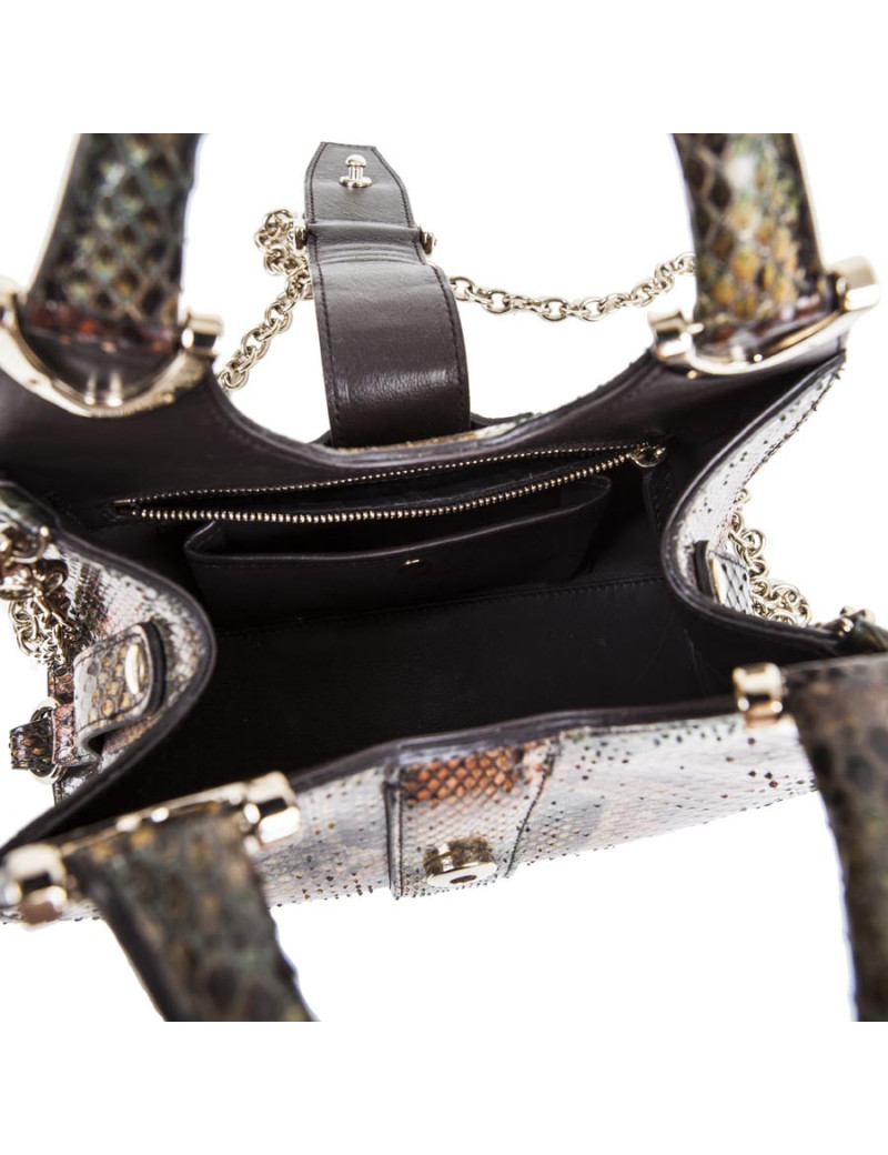 Sac GUCCI en python vert