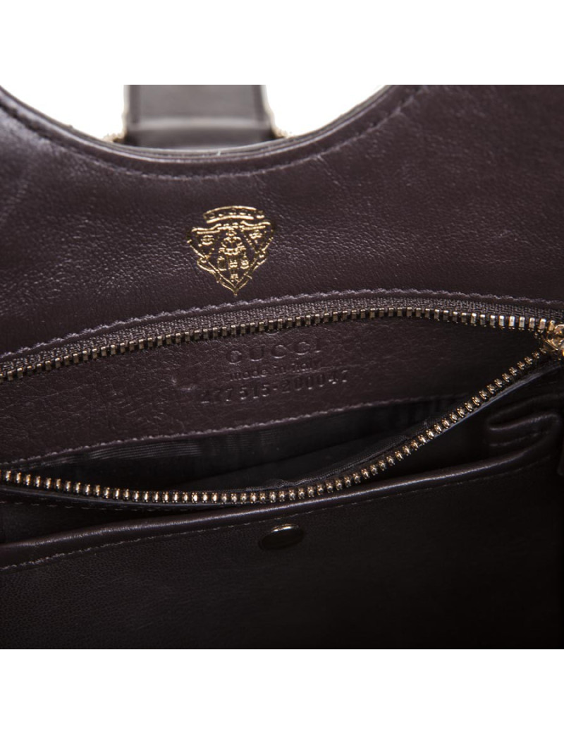 Sac GUCCI en python vert