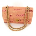 CHANEL timeless canvas collector bag pink