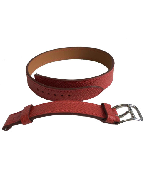 Bracelet de montre HERMES "Cape Cod" PM CUIR EPSOM 