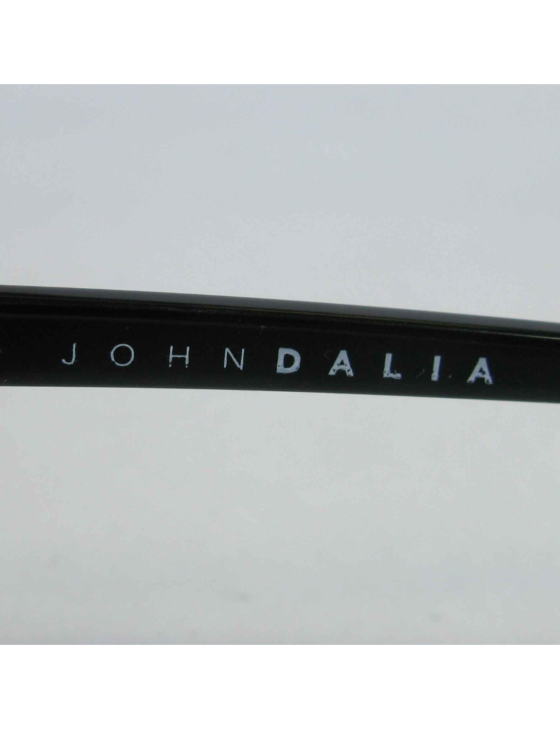 Lunettes de soleil JOHN DALIA rondes en acétate noir