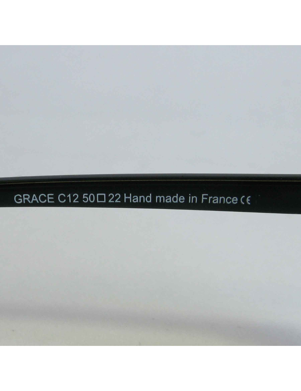 Lunettes de soleil JOHN DALIA rondes en acétate noir