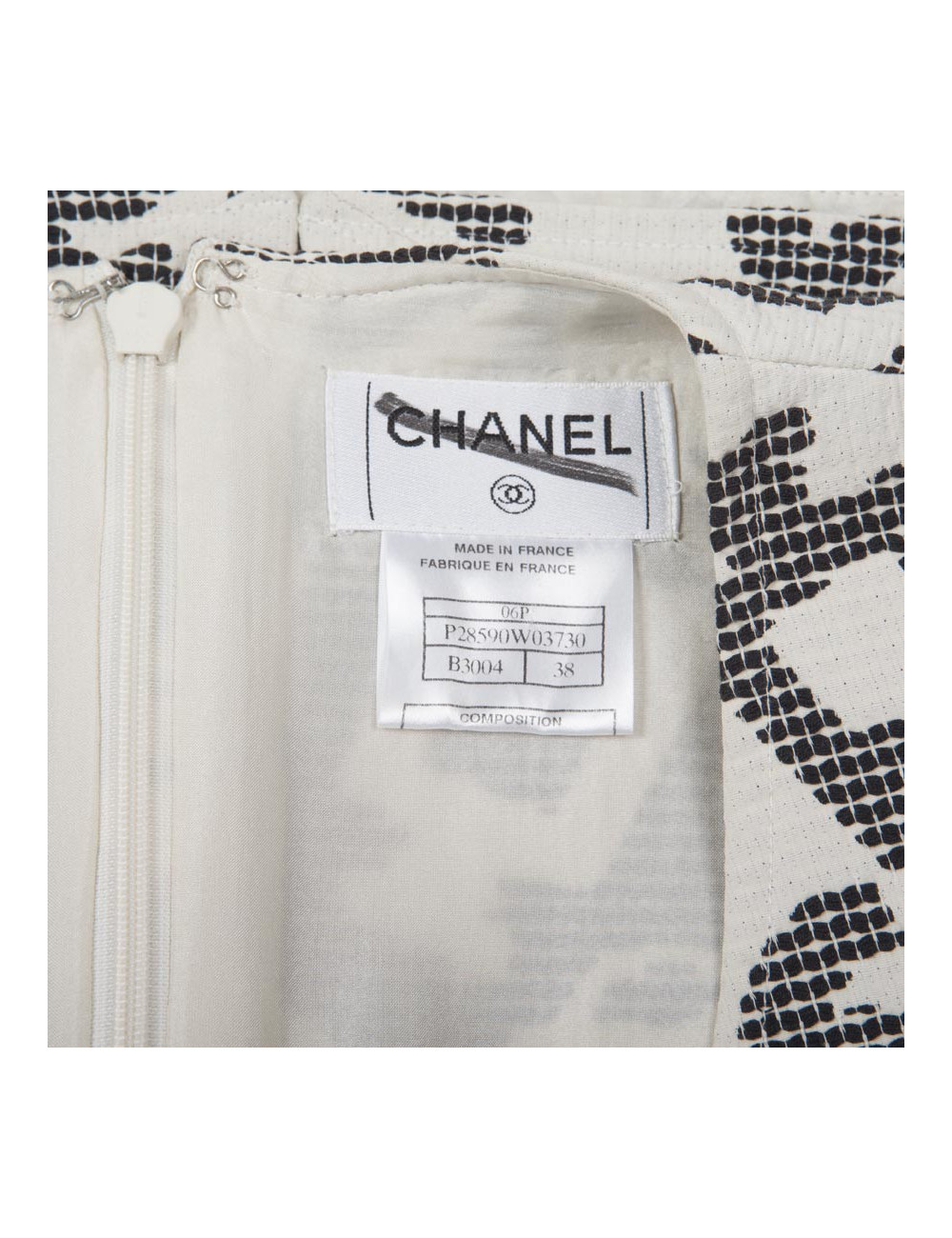 Haut CHANEL T 38 siglé CC