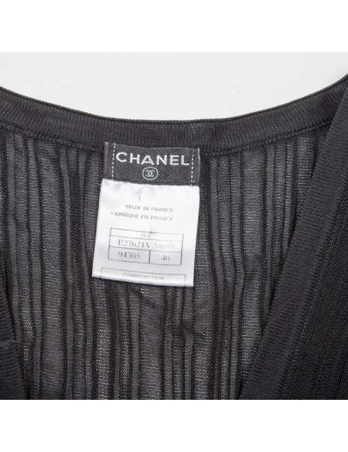 Top CHANEL  t 40 stretch noir