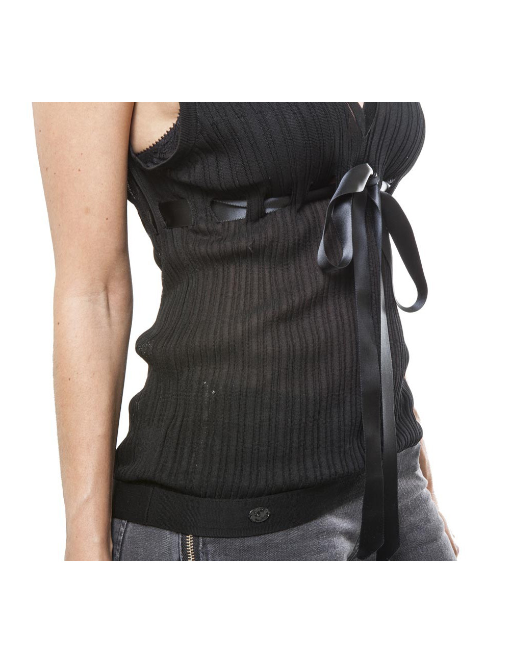 Top CHANEL  t 40 stretch noir