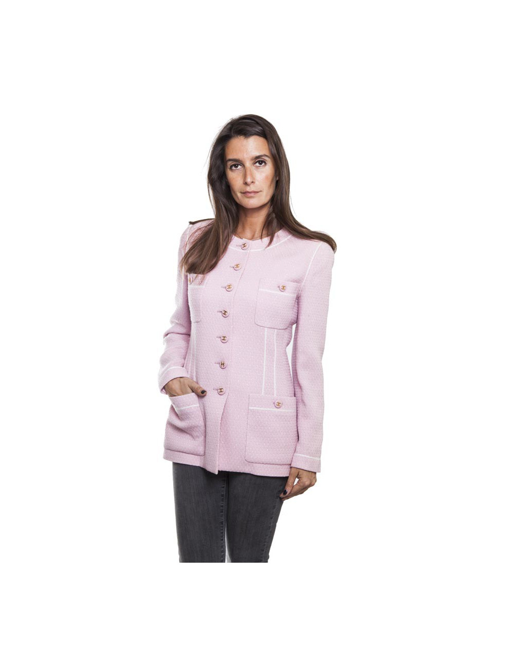Veste CHANEL T   ROSE