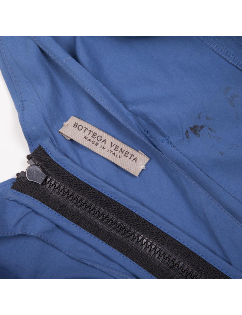 Robe BOTTEGA VENETA T 34 bleu et noir
