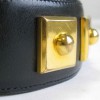HERMES 'Piano' belt in black box leather