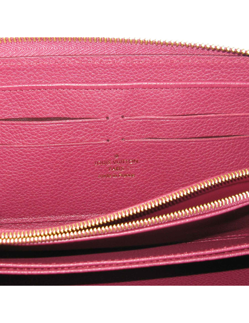 Organizer LOUIS VUITTON en cuir monogram empreinte embossé raisin