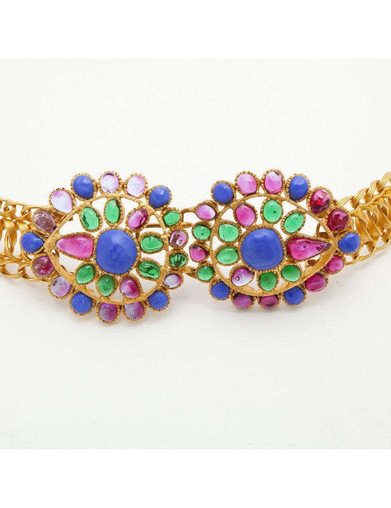 Ceinture GRIPOIX boucle byzantine