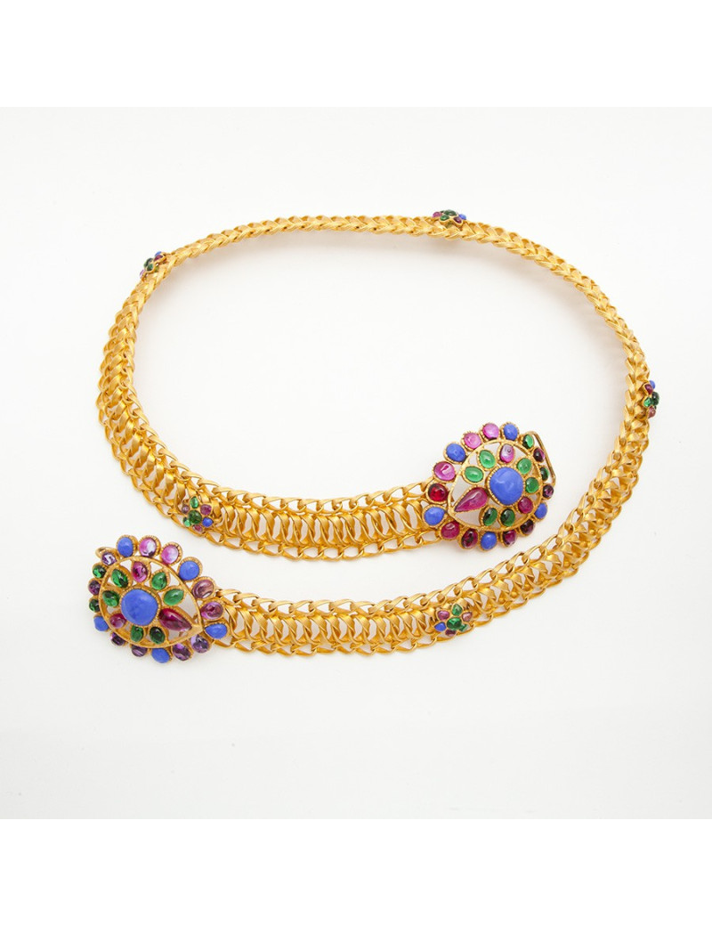 Ceinture GRIPOIX boucle byzantine