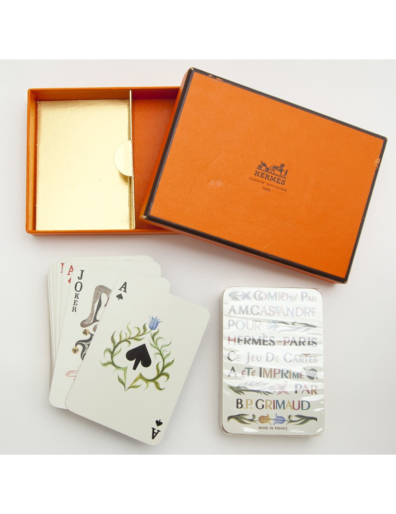 Jeu de cartes HERMES