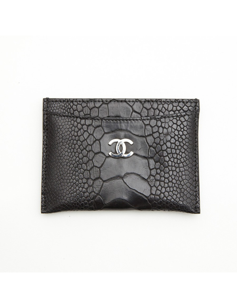 Porte-carte CHANEL en .....................noir