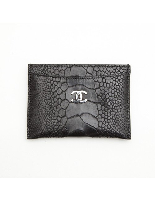 Porte-carte CHANEL en .....................noir