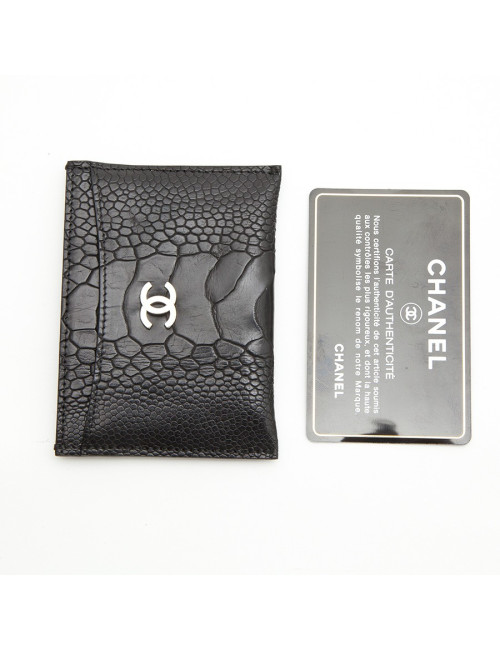 Porte-carte CHANEL en .....................noir