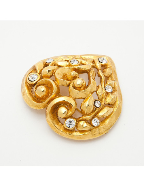 Broche CHRISTIAN LACROIX Coeur  Vintage