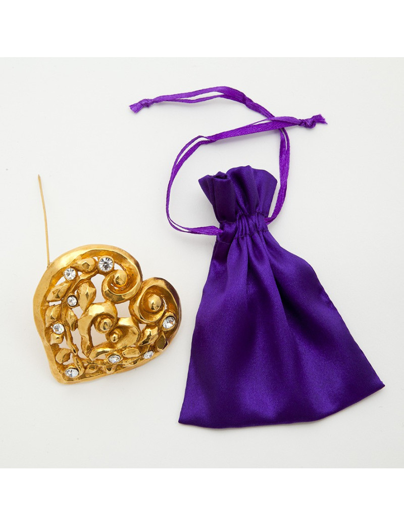Broche CHRISTIAN LACROIX Coeur  Vintage