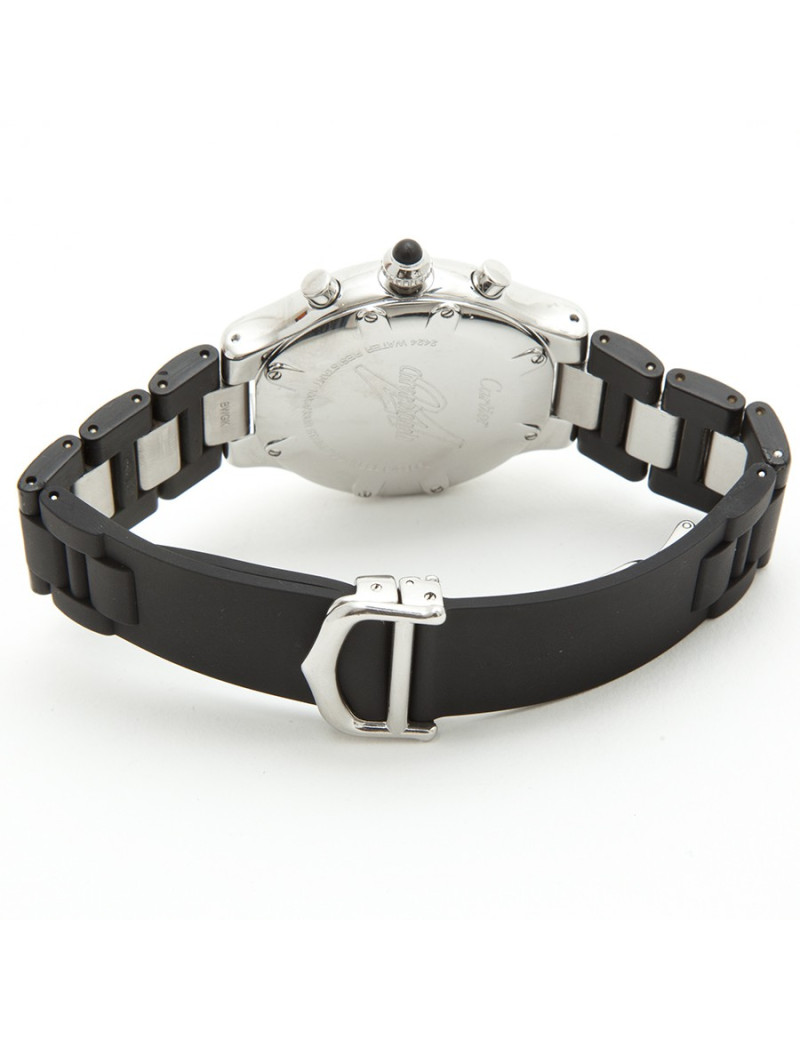 CARTIER 21 Chronoscaph Stainless Steel Quartz Wristwatch for men