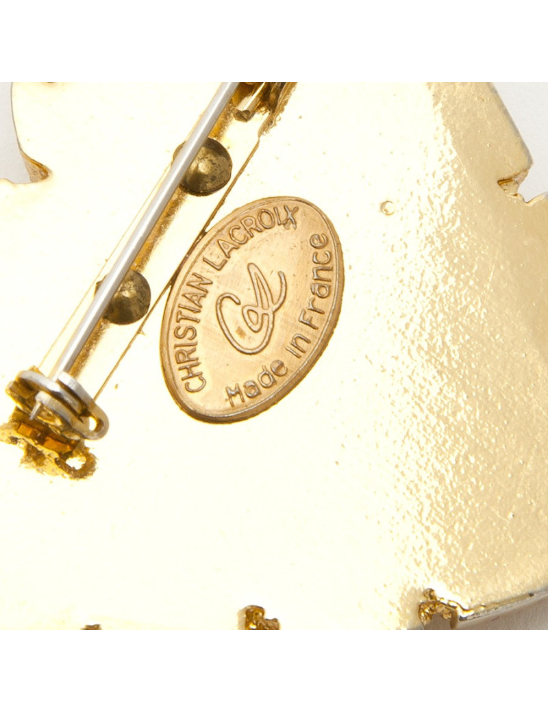 Broches CHRISTIAN LACROIX  coeur Vintage