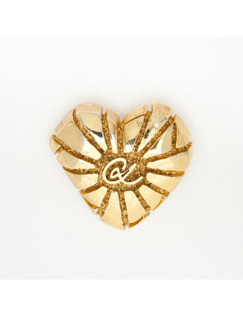 Broches CHRISTIAN LACROIX  coeur Vintage
