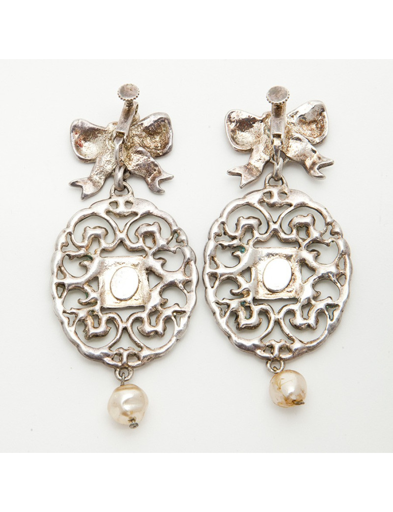 Boucles d'oreille clous CHRISTIAN LACROIX Vintage