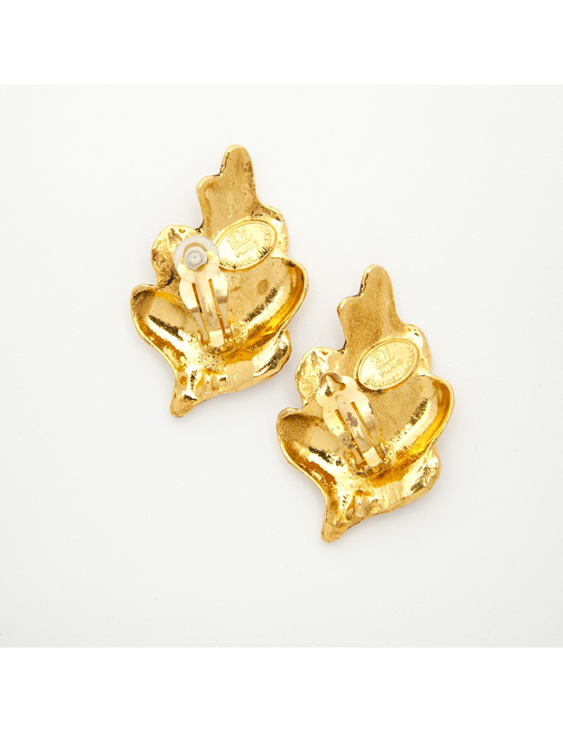 boucles d'oreille clips EMANUEL UNGARO Vintage