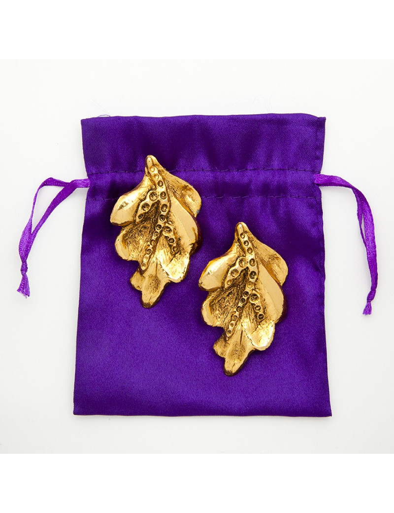 boucles d'oreille clips EMANUEL UNGARO Vintage