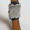 HERMES watch model 'Cape Cod' small model with black mississipi alligato bracelet