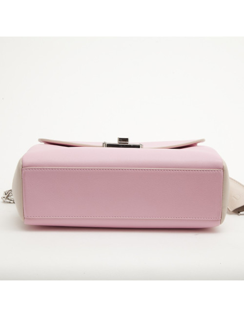 Sac Diorling DIOR cuir rose et sable