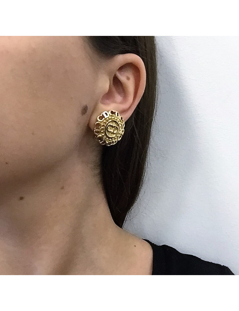 Boucles d'oreille clips DIOR Vintage