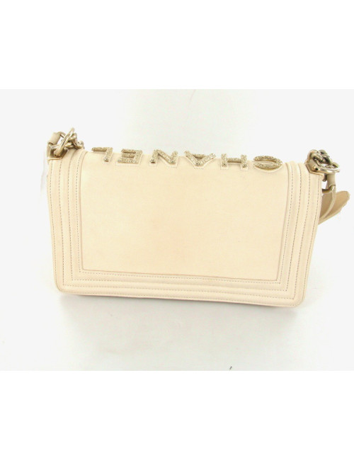 Sac bijoux CHANEL Couture boy couleur écrue