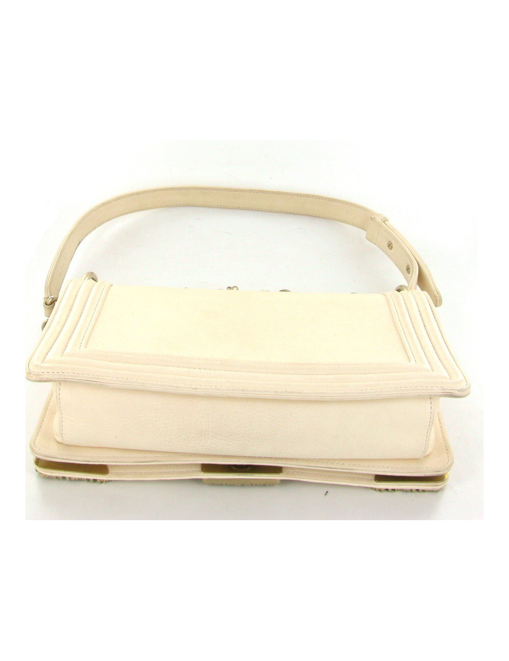 Sac bijoux CHANEL Couture boy couleur écrue