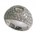 CHOPARD T 56 ring in en white gold and diamond