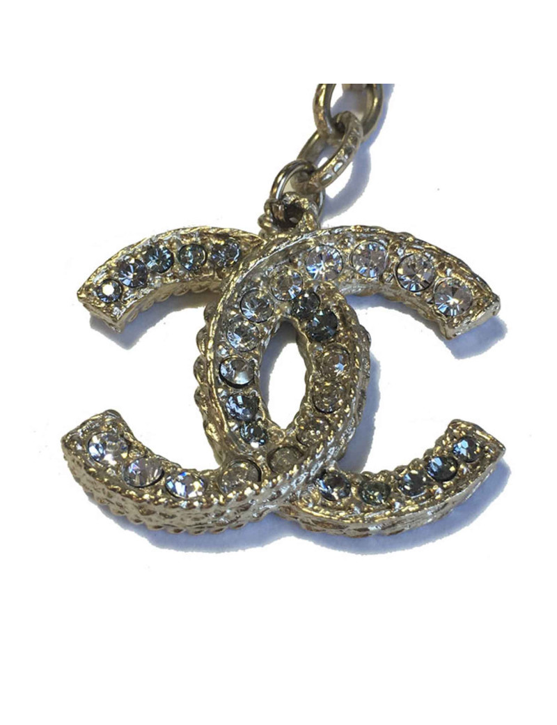 CHANEL Gilded metal chains belt