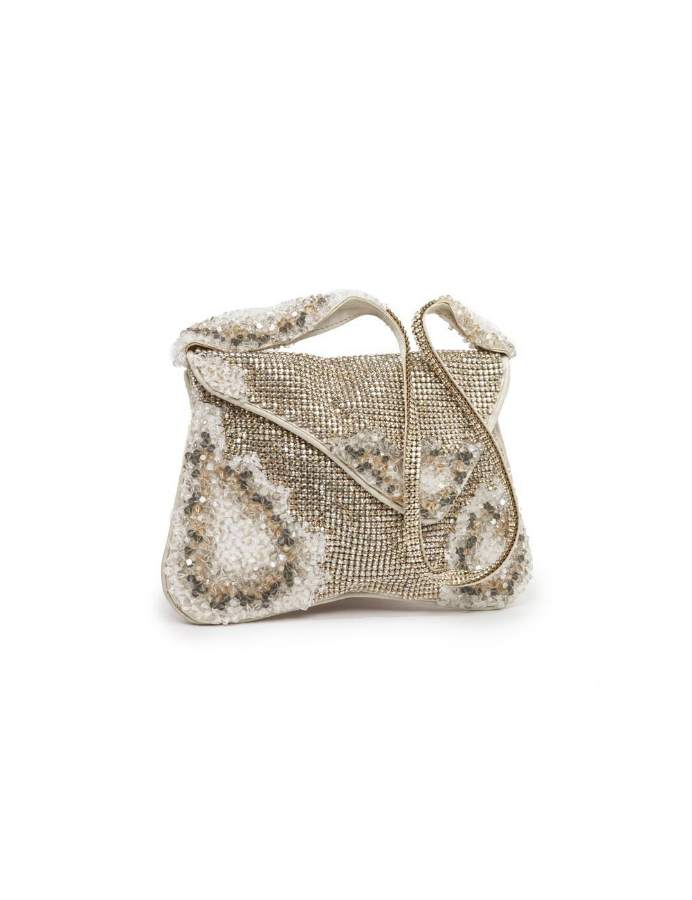 Sac du soir cristal mesh golden shadow DANIEL SWAROVSKI