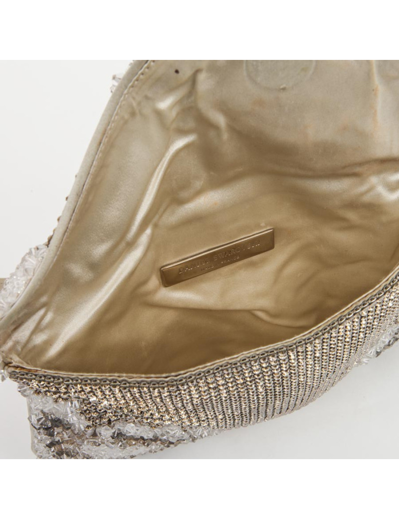 Clutch Crystal golden shadow SWAROVSKI mesh