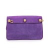 FENDI bag in purple peccary leather