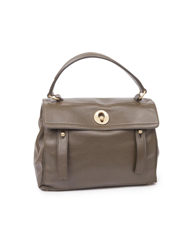 Sac "Muse two" YVES SAINT LAURENT vert kaki