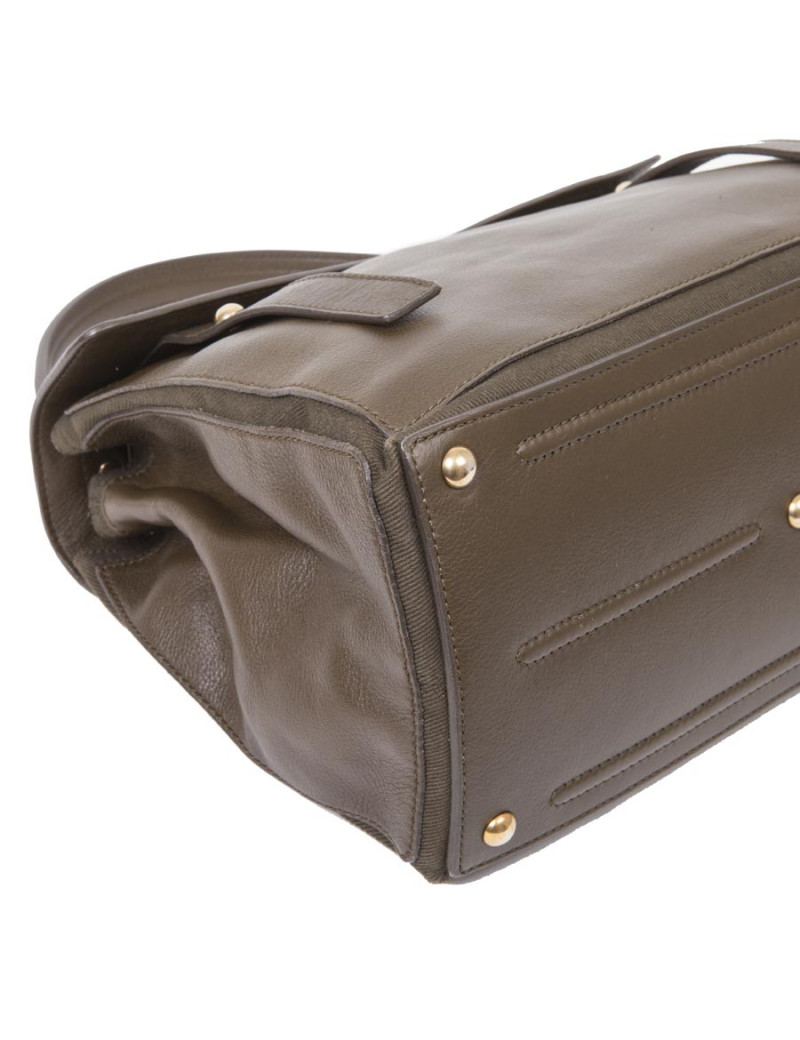 Sac "Muse two" YVES SAINT LAURENT vert kaki