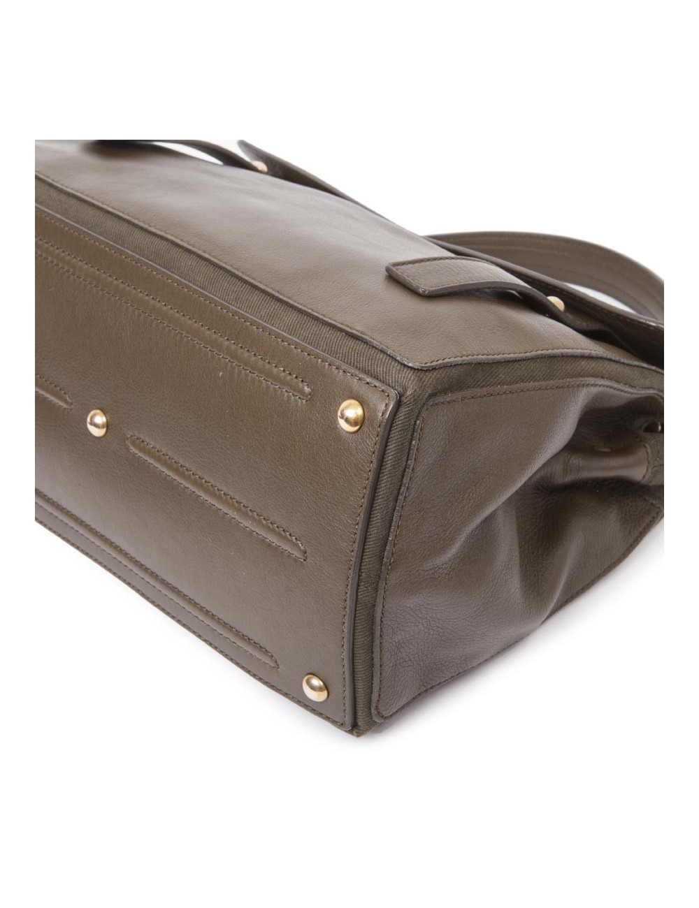 Sac "Muse two" YVES SAINT LAURENT vert kaki