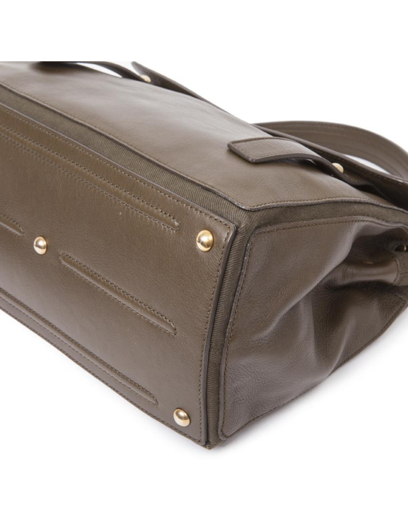 Sac "Muse two" YVES SAINT LAURENT vert kaki