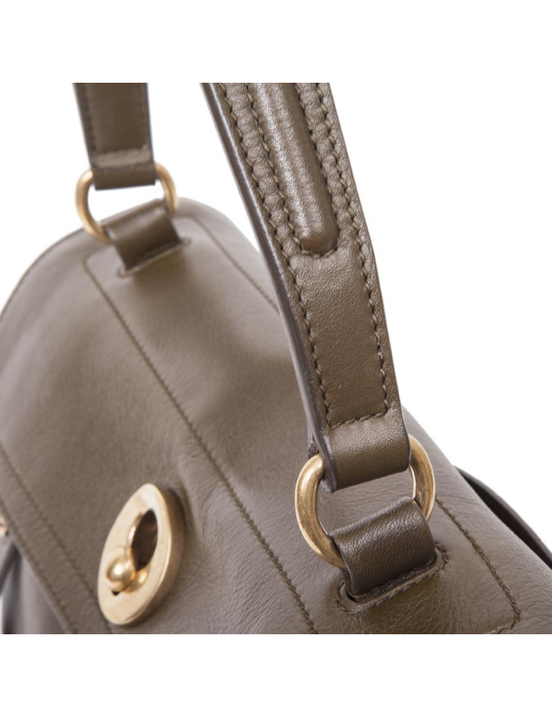 Sac "Muse two" YVES SAINT LAURENT vert kaki