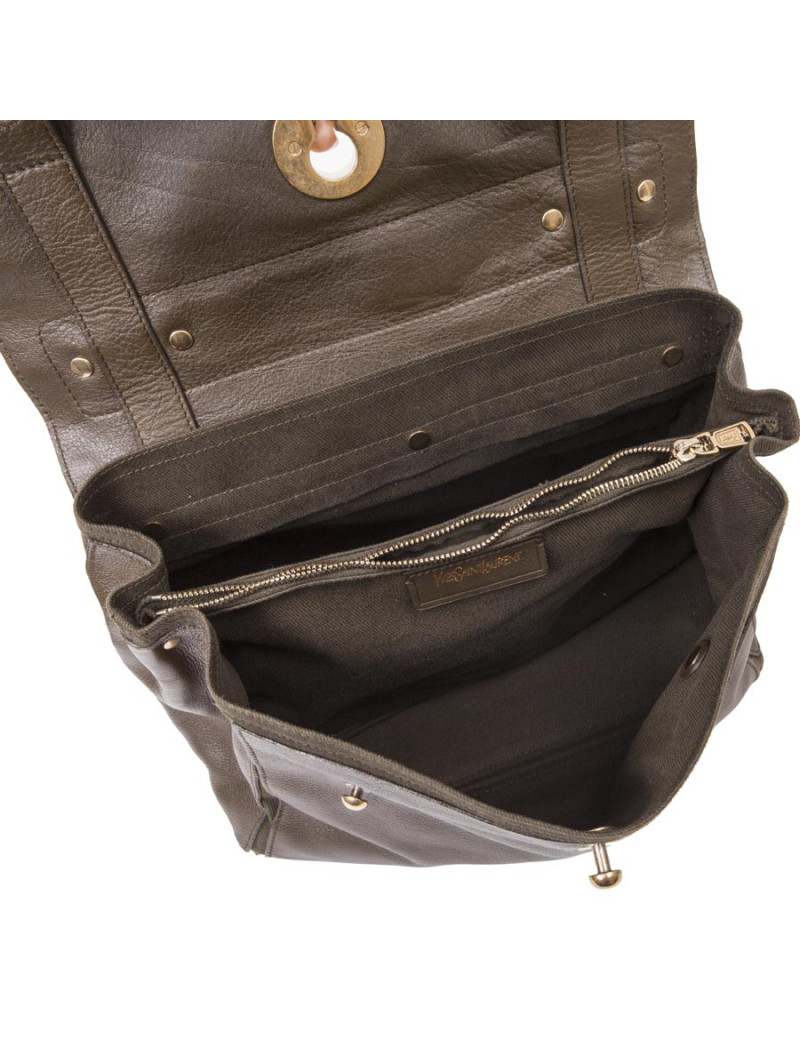 Sac "Muse two" YVES SAINT LAURENT vert kaki