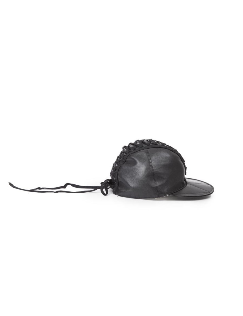 Casquette DIOR T 57 cuir noir