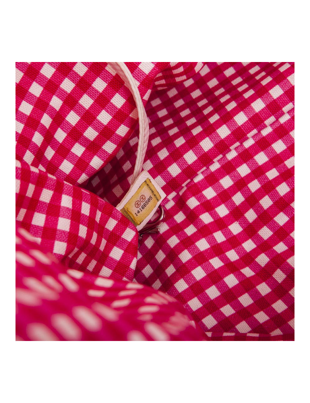 Sac CHANEL Cabas rouge et blanc