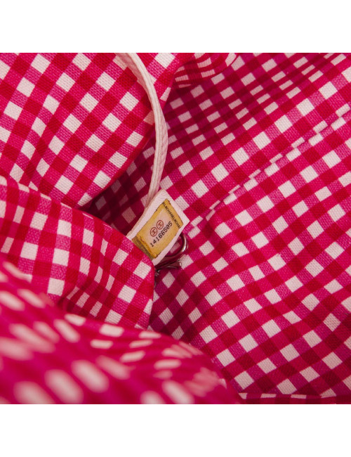 Sac CHANEL Cabas rouge et blanc